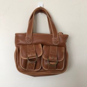Small brown hand bag